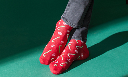 New! Мужские новогодние носки от бренда OMSA
