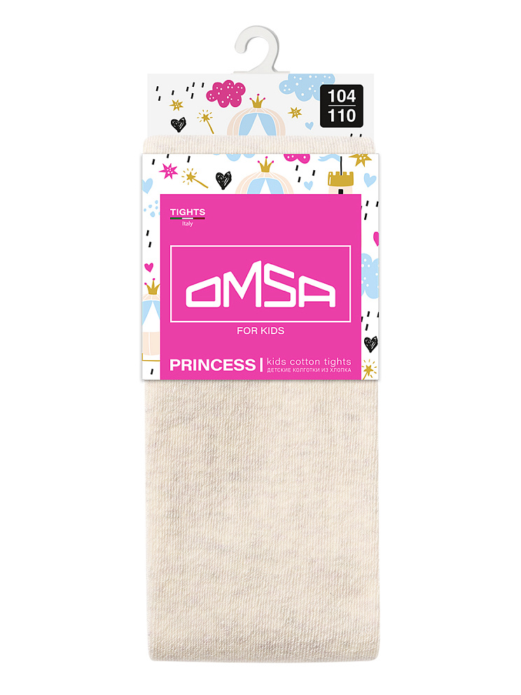 OMSA kids Collant  12L01-2 школа с люрексом без пятки, OMSA