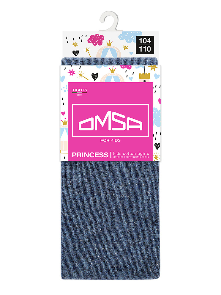 OMSA kids Collant  12L01-1 дет.сад с люрексом без пятки, OMSA