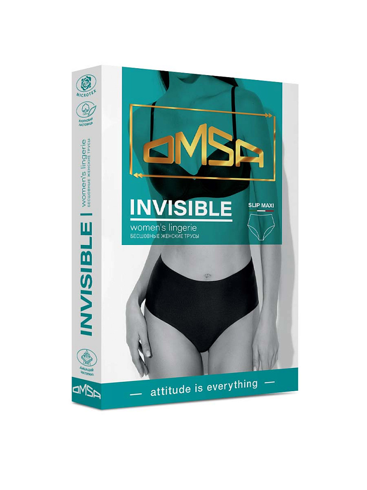 1. БOmD_B Invisible 2233-01SS Slip Maxi (термоклеевая обработка края), PA, OMSA